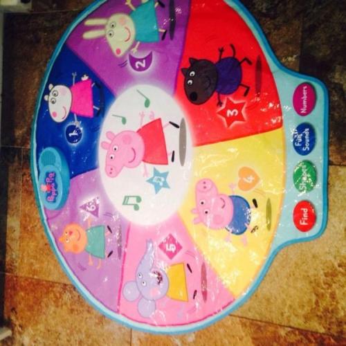 Peppa pig -dance mat