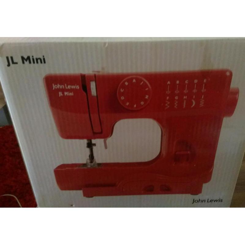 John Lewis mini sewing machine.