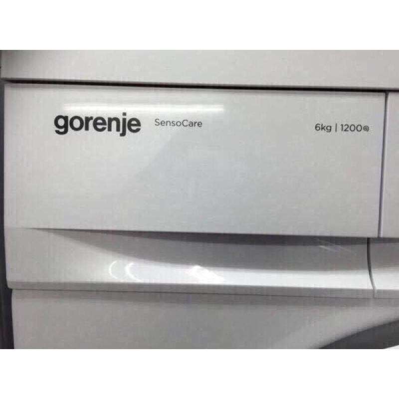 *****6KG GORENGE SENSOCARE WHITE WASHING MACHINE INCLUDES 12 MONTHS GUARANTEE