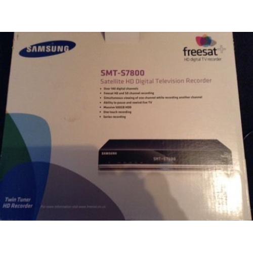Samsung smt-s7800 satellite hd digital tv recorder