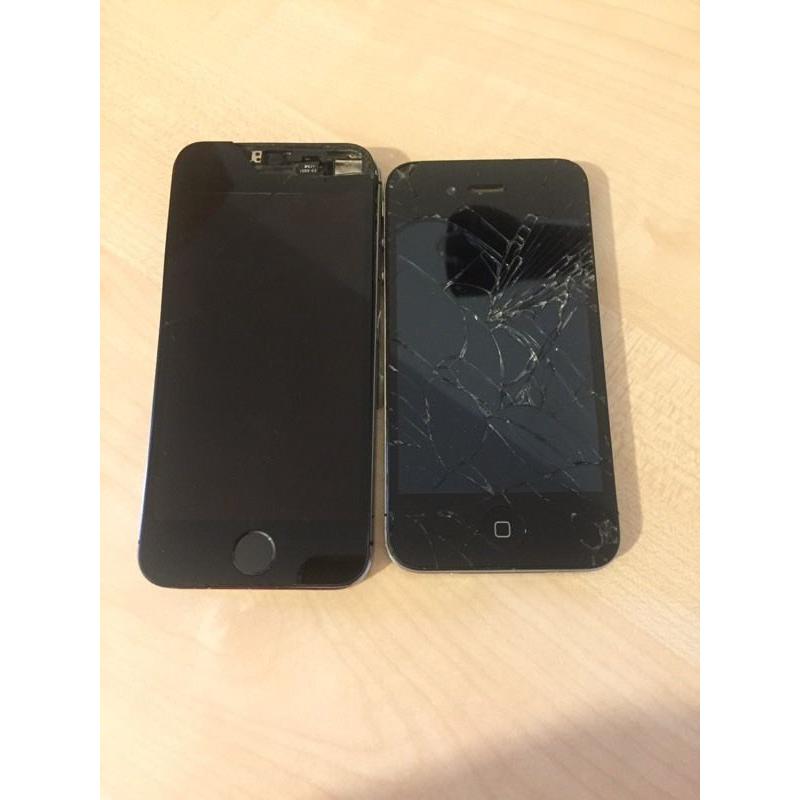 Wanted iPhone 4, 4s, 5, 5s ,5c ,6, 6s for spare or repair