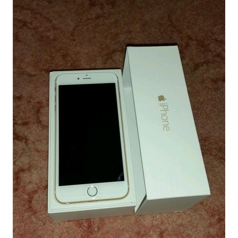 Iphone 6 plus 128gb gold