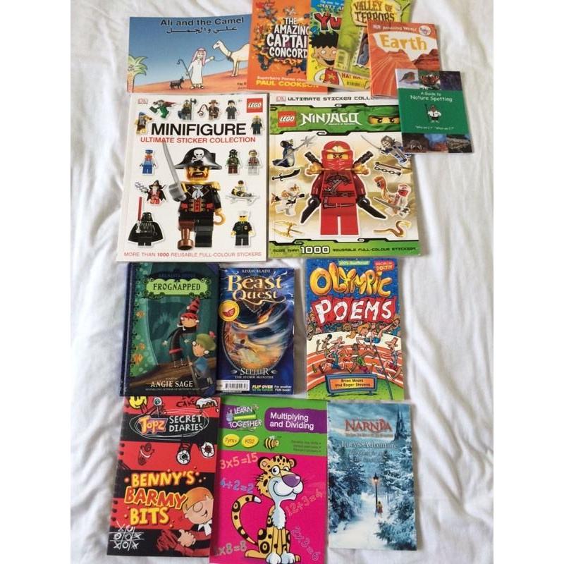 Bundle of 14 books suit age 6-10yrs