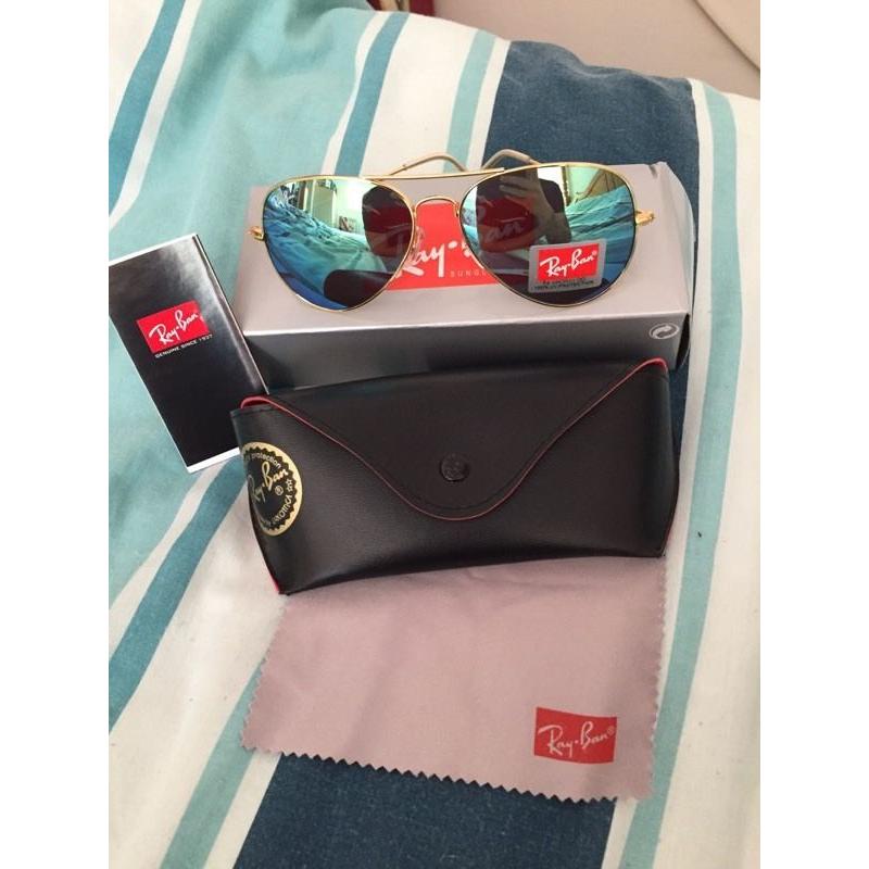 Womens aviator Ray bans brand new