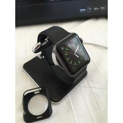 Apple Sport Watch 42mm + Stand