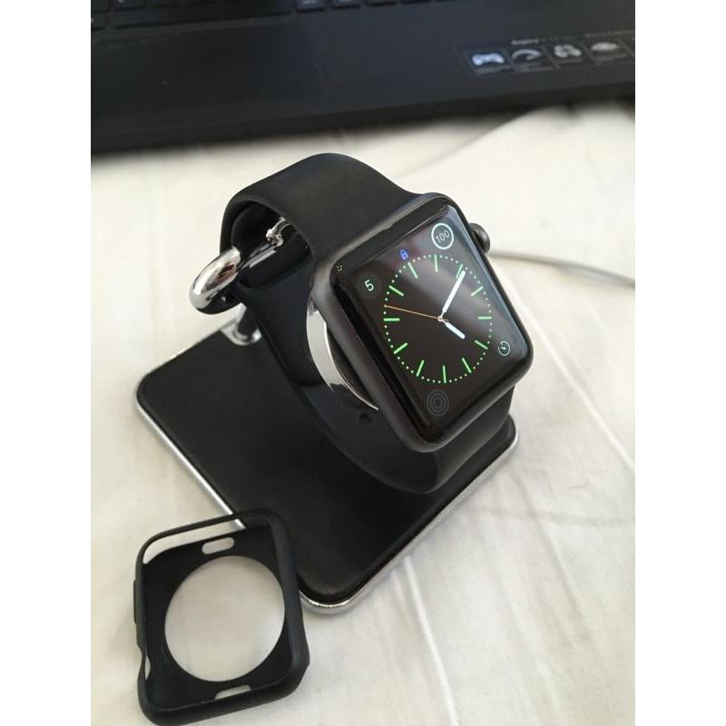 Apple Sport Watch 42mm + Stand