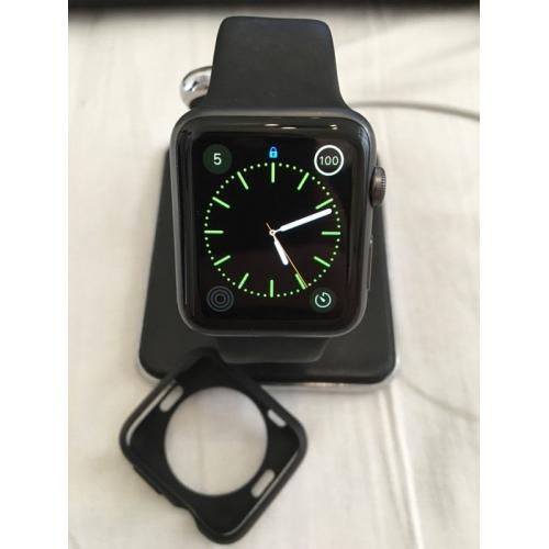 Apple Sport Watch 42mm + Stand
