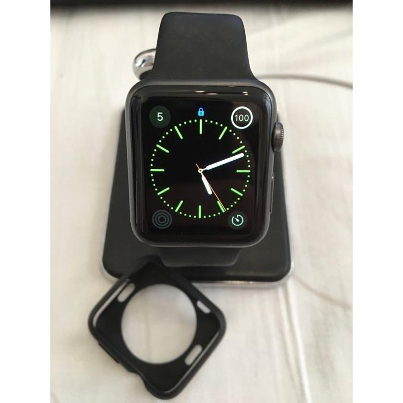 Apple Sport Watch 42mm + Stand