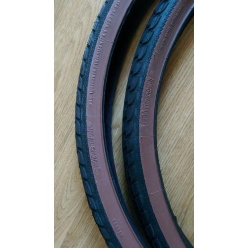 Continental TourRide bike tyres, 26 x 1.75"