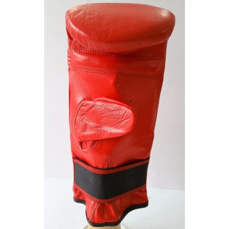 Furiousfistsuk Genuine Leather Bag Gloves Red Color