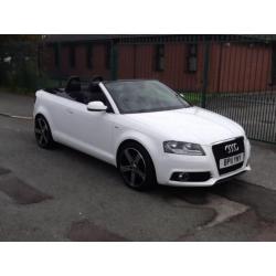 Audi A3 Cabriolet 2.0TDI S Line FINANCE AVAILABLE WITH NO DEPOSIT NEEDED