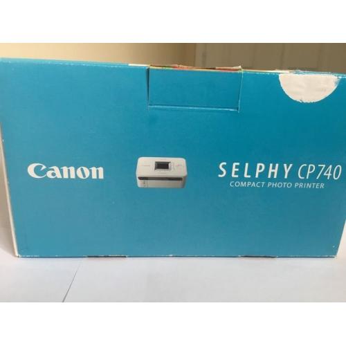 Canon selphy compact photo printer cp740