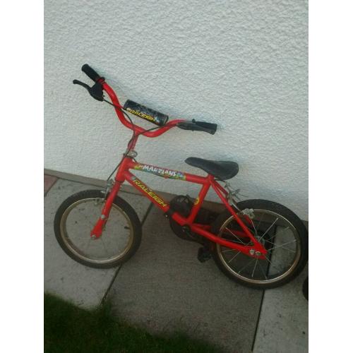 Raleigh Martian 14 inch boys bike