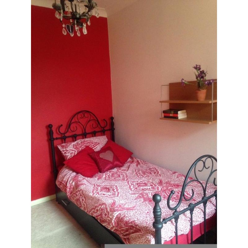 Comfortable single room to rent in 3-bed house in Caversham