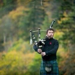 Bagpiper for hire