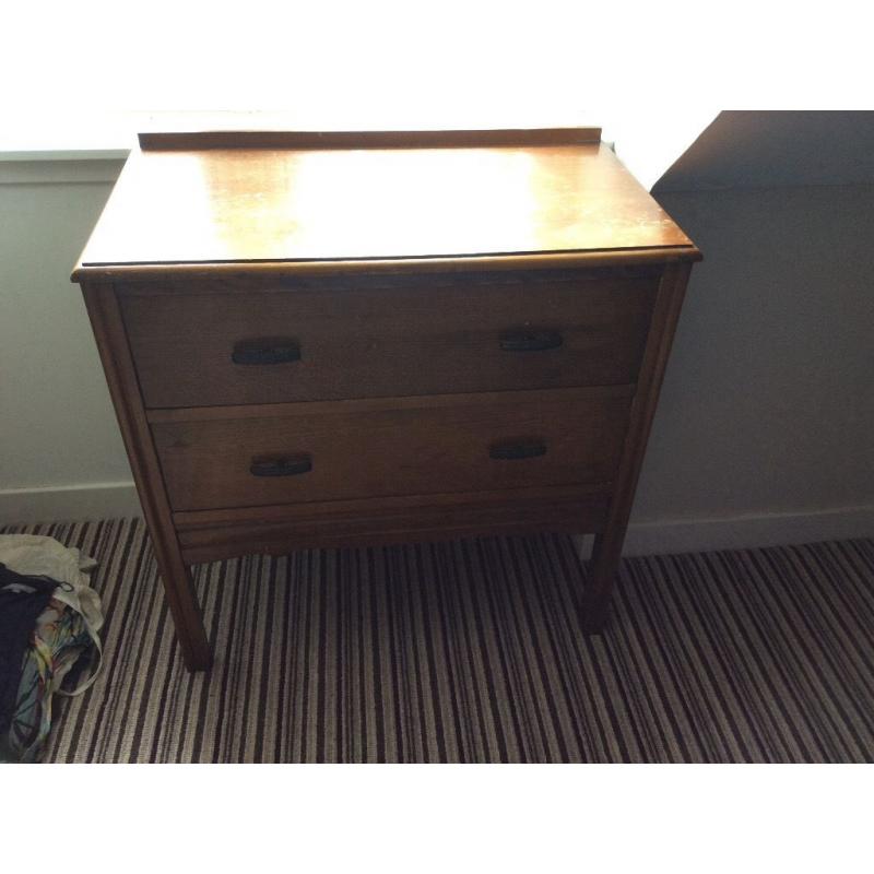 Antique small chest of drawers