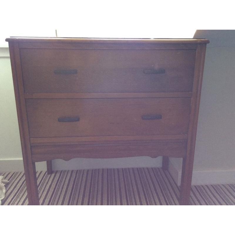 Antique small chest of drawers