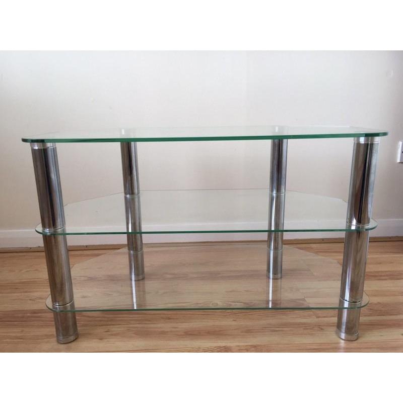 Glass TV Stand