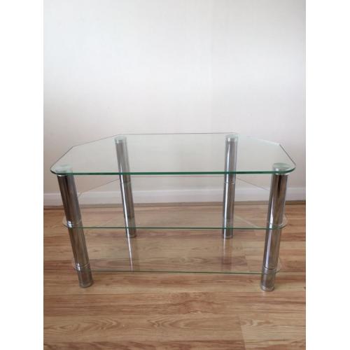 Glass TV Stand