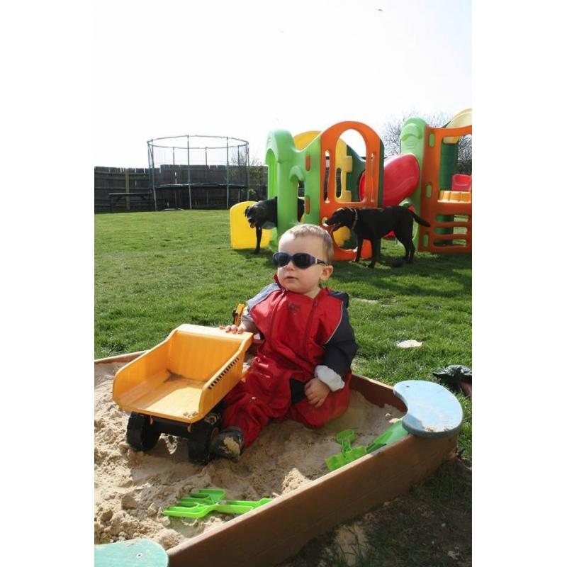 Plum J-Bean Wooden Outdoor Sandpit