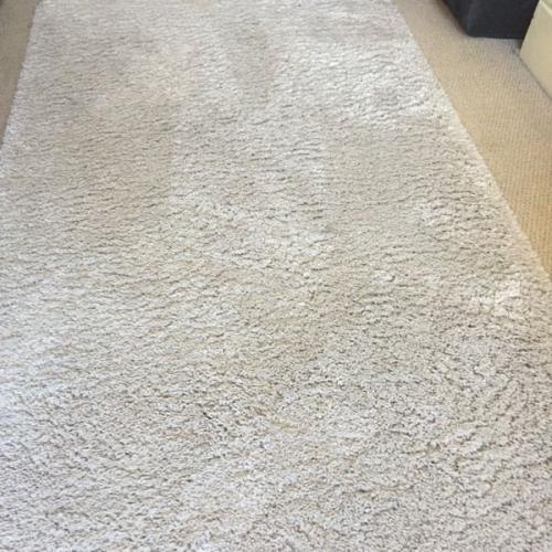 IKEA Adum cream rug
