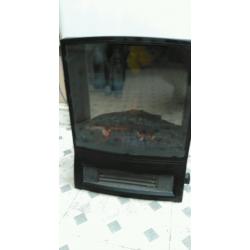 Electric fireplace works perfectly