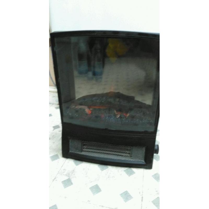 Electric fireplace works perfectly