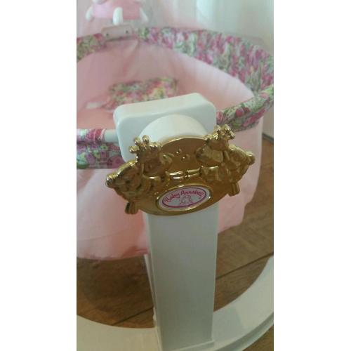 Baby Annabelle swinging crib and musical mobile
