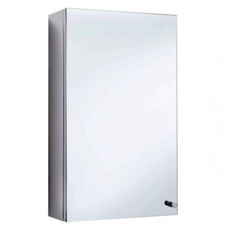 Michigan Single Mirror Door Bathroom Cabinet