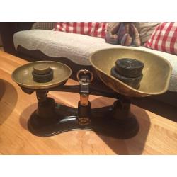 Vintage scales