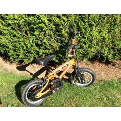 12" Mongoose Micro Moto Child bike for sale