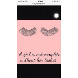 Individual eyelashes