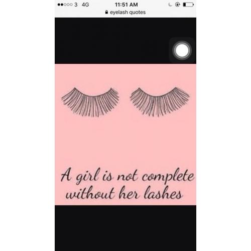 Individual eyelashes