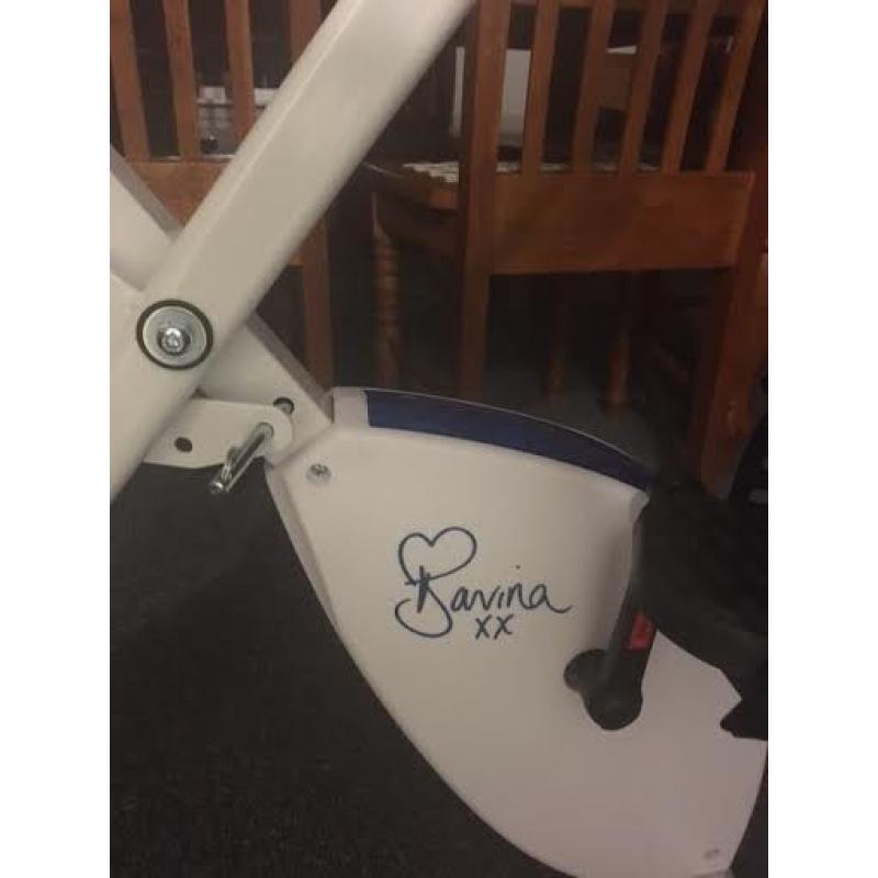 Davina Folding Magnetic Exercise Bike