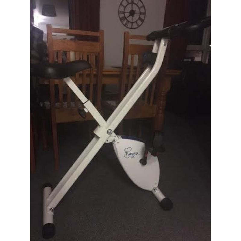 Davina Folding Magnetic Exercise Bike