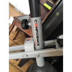 Simple exercise bike with electronic montior
