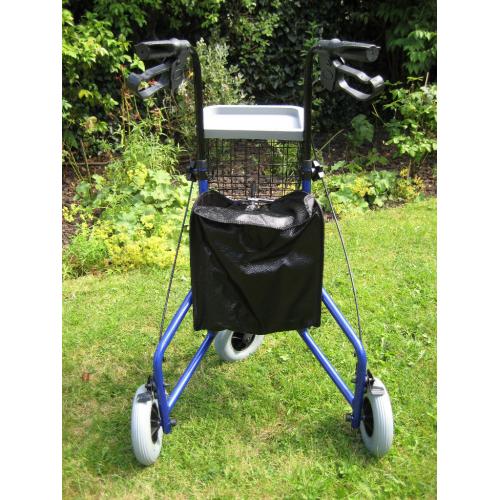 Z-Tec deluxe folding aluminium 3 wheel tri-walker / mobility aid