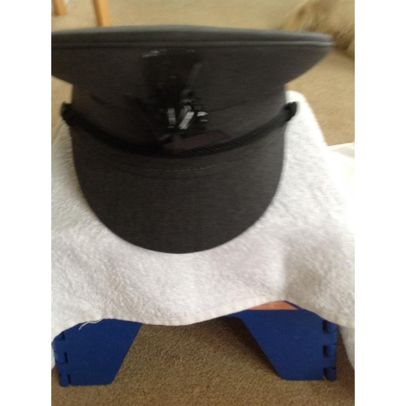 Chauffeur caps Grey