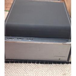 Vintage record player and records job lot condition varies. 60s-90s