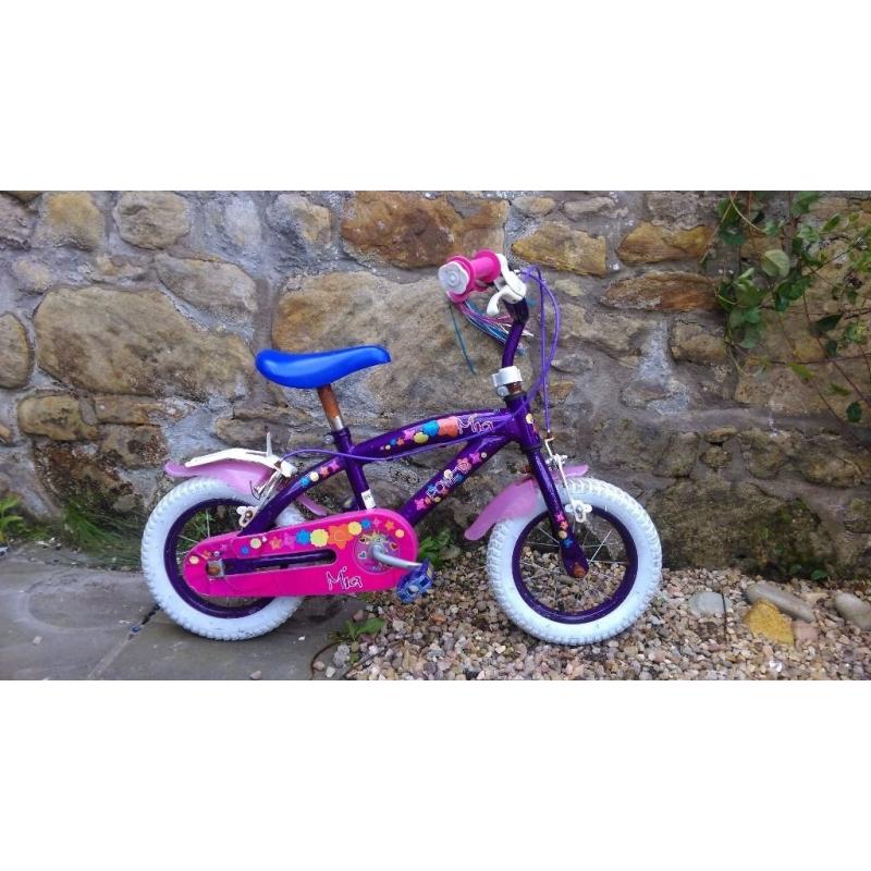 Girls 10 inch frame bike, suit 4 - 8 year old