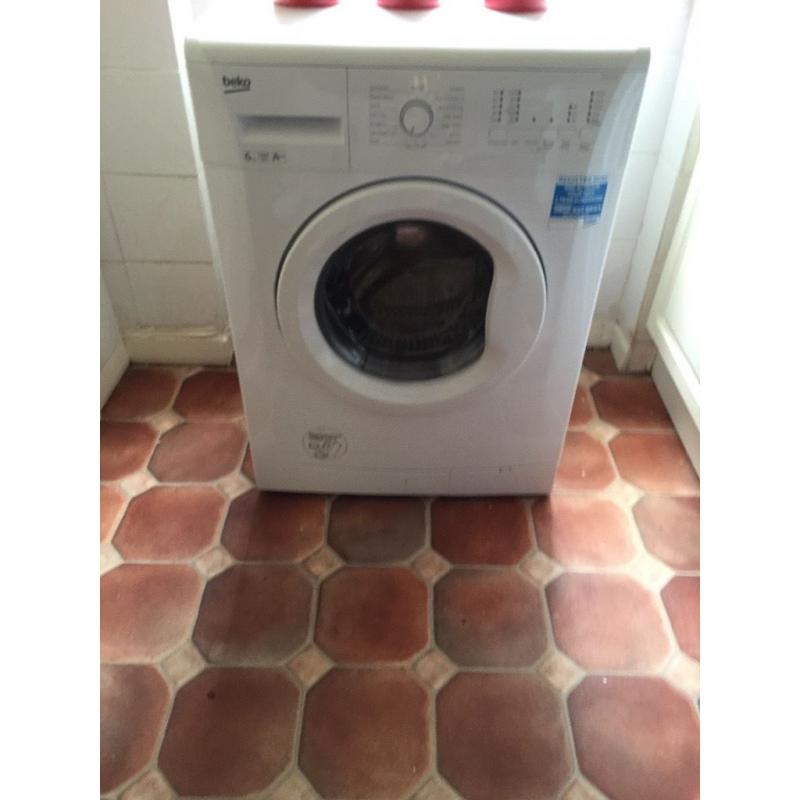 Washing machine never been used