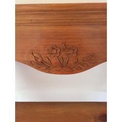 Pine shelf unit