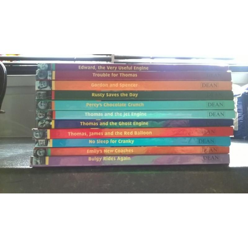 11 thomas the tank hardback books