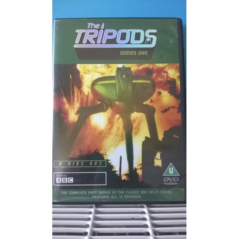 the tripods, cult classic sci fi tv series one 2 disks bbc 80's retro