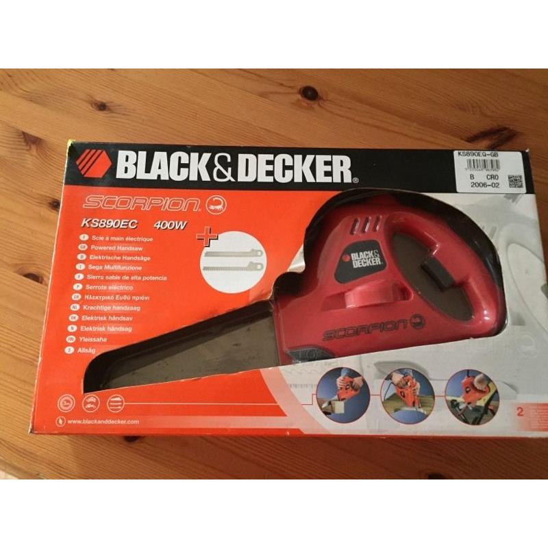 Black and decker scorpion power saw