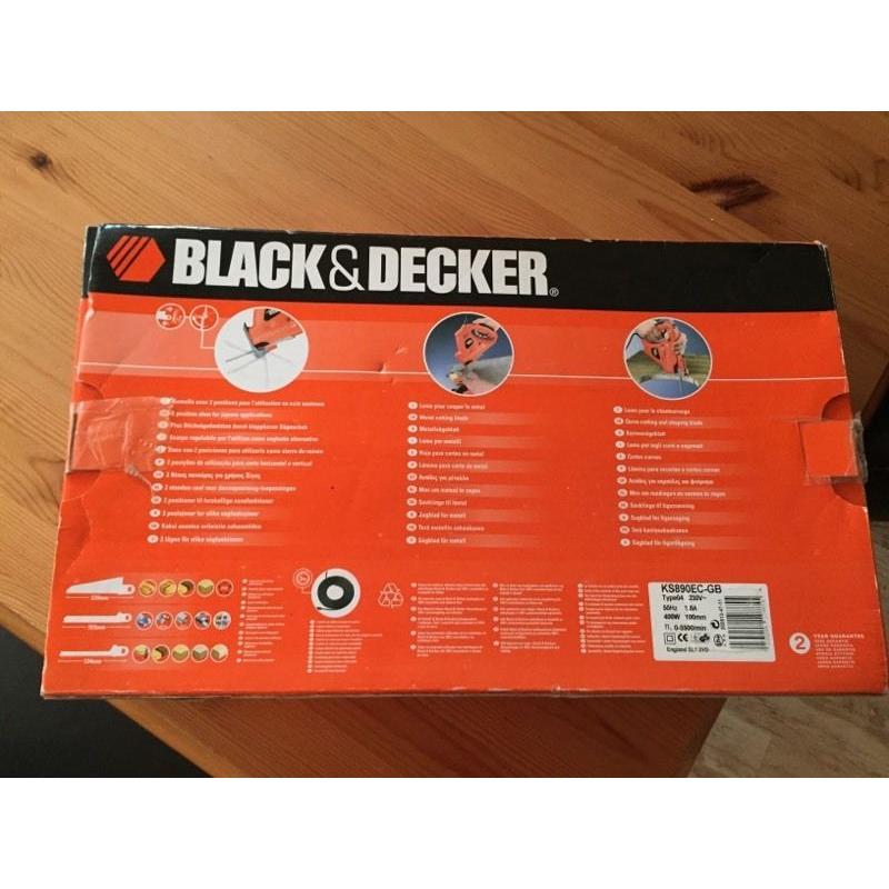 Black and decker scorpion power saw