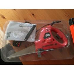 Black and decker scorpion power saw