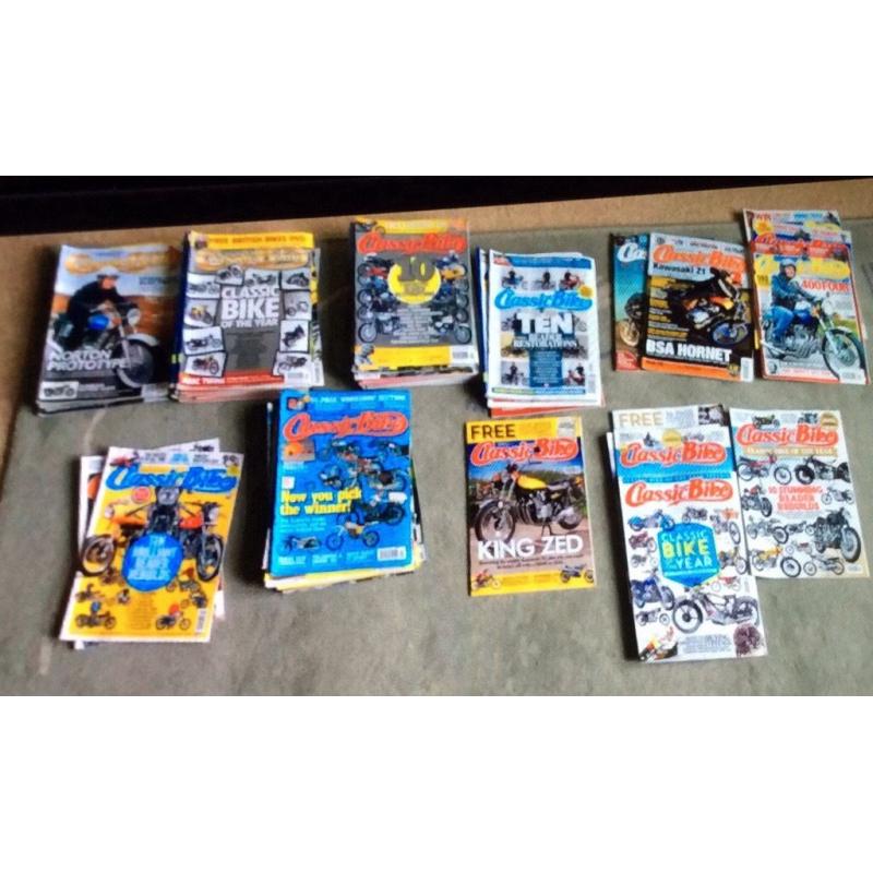 CLASSIC BIKE MAGAZINES