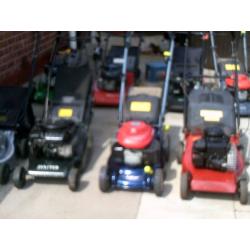 petrol lawnmowers for sale starting at 45-100 all can be tried on field good working order