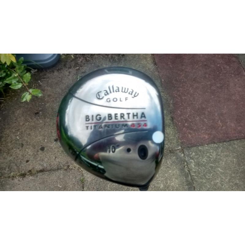 Callaway Big Bertha Titanium 454 Driver